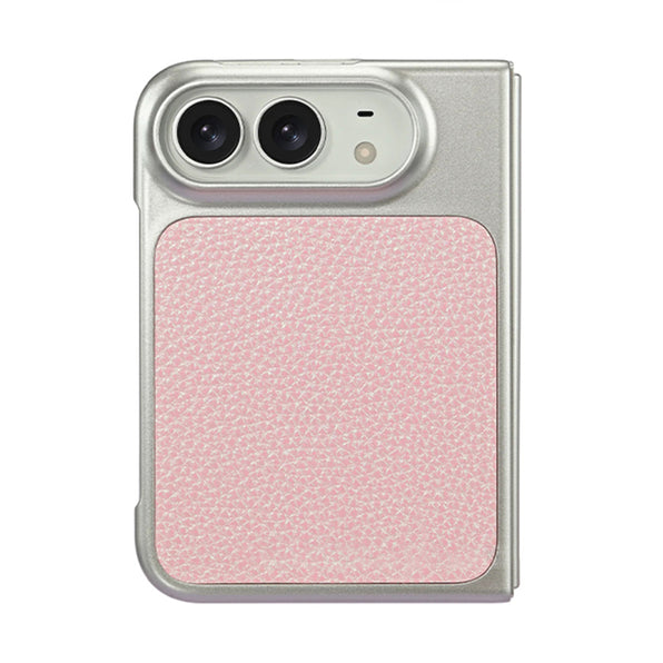 レザー調 メタルフレーム iPhone Duoケースの商品画像 1