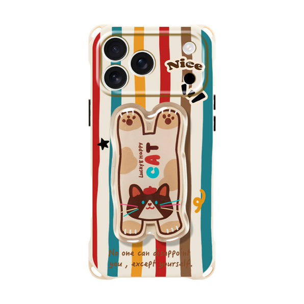 iPhone Case, Cat, Cute, with Stand, with Strap, Shockproof