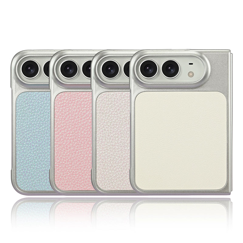 レザー調 メタルフレーム iPhone Duoケースの商品画像 2