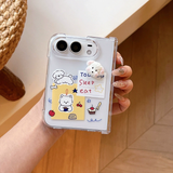 ドッグコラージュ 折りたたみスマホケース 商品参考画像 1