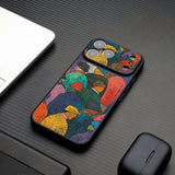 ヴィンテージ群像アート iPhoneケース SKU-03