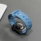 菱格ダイヤキルティングのディテール シリコンApple Watchバンド