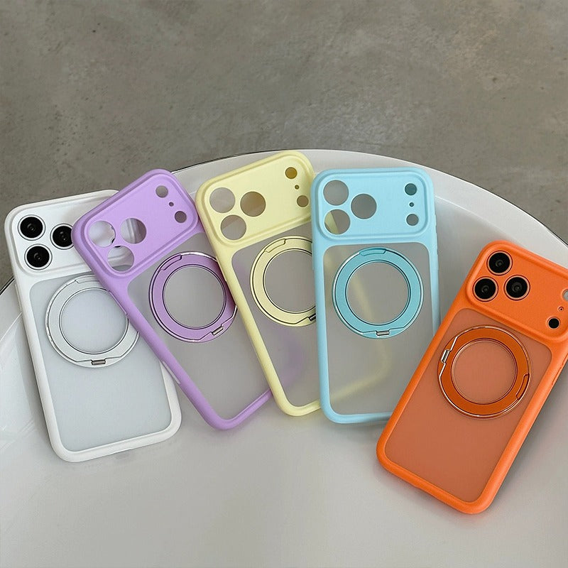 マカロンカラー iPhoneケース 5色ラインナップ