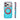 ブルー×ピンク 360°回転スタンド iPhoneケース