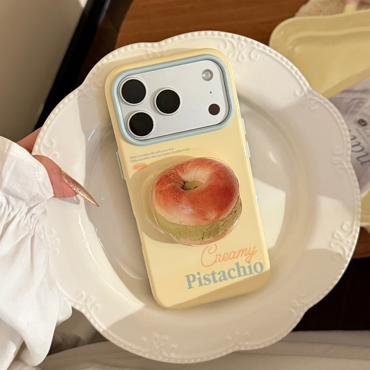 ベーカリーモチーフ グリップスタンド iPhoneケースの商品画像 4