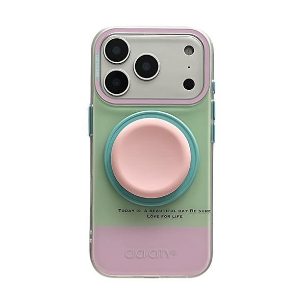 Magnetic Stand Bi-color Silicone Shockproof