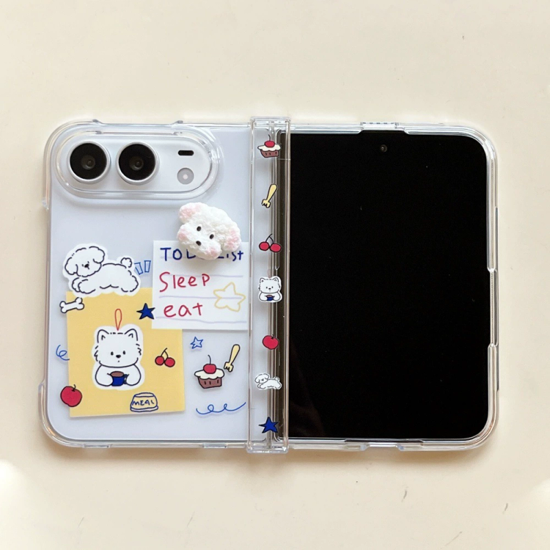 ドッグコラージュ 折りたたみスマホケース 商品参考画像 5