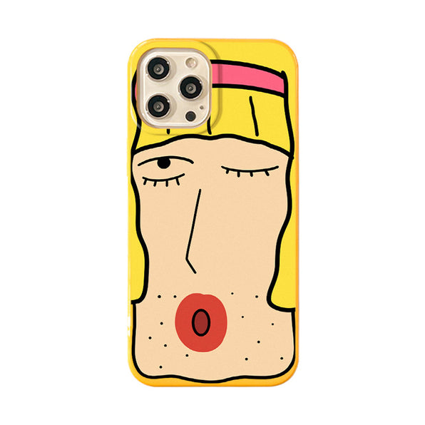 Ugly-cute Expression Soft iPhone Case
