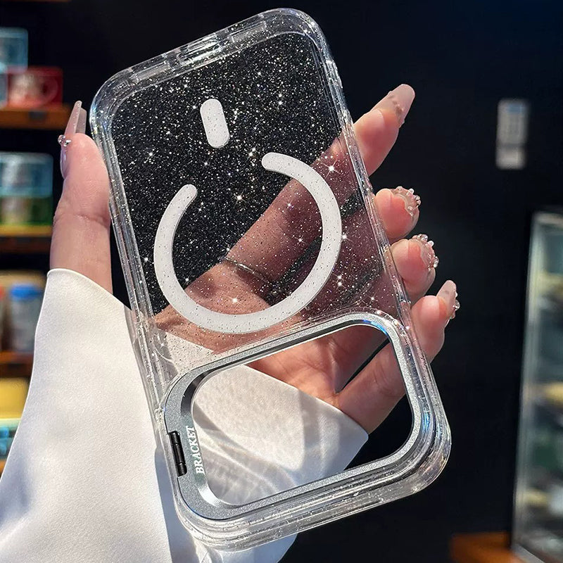 グリッター メタルスタンド iPhoneケースの商品画像 6