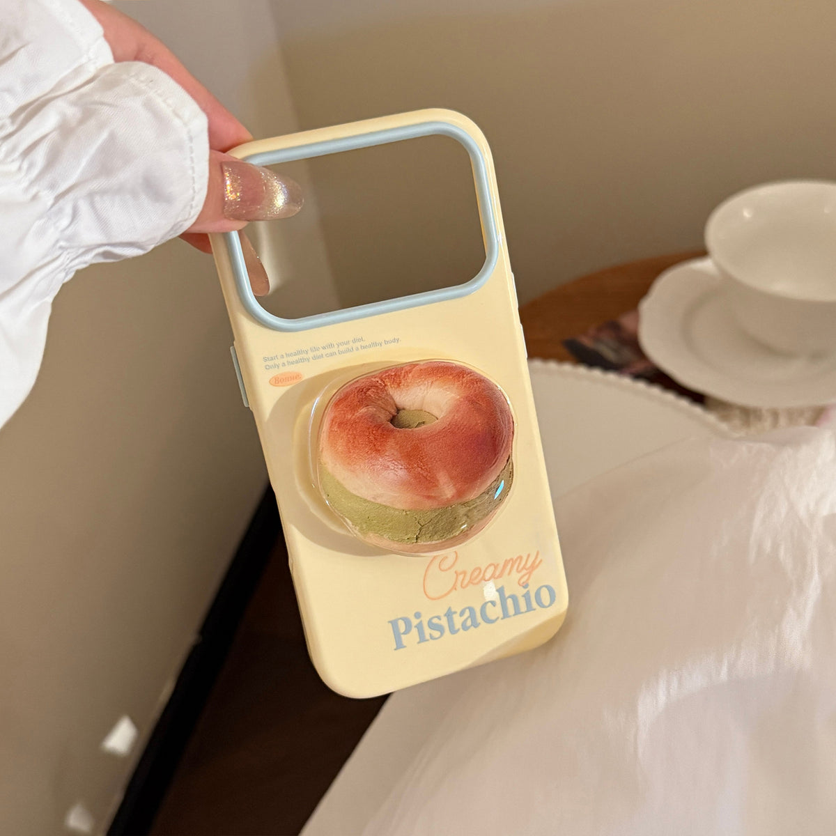 ベーカリーモチーフ グリップスタンド iPhoneケースの商品画像 8