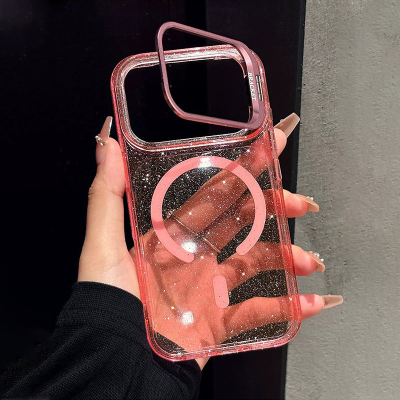 グリッター メタルスタンド iPhoneケースの商品画像 10