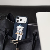刺繍アニマル iPhoneケース 使用イメージ 4