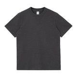 ヘビーウェイト スラブ Tシャツ ダークグレー 正面