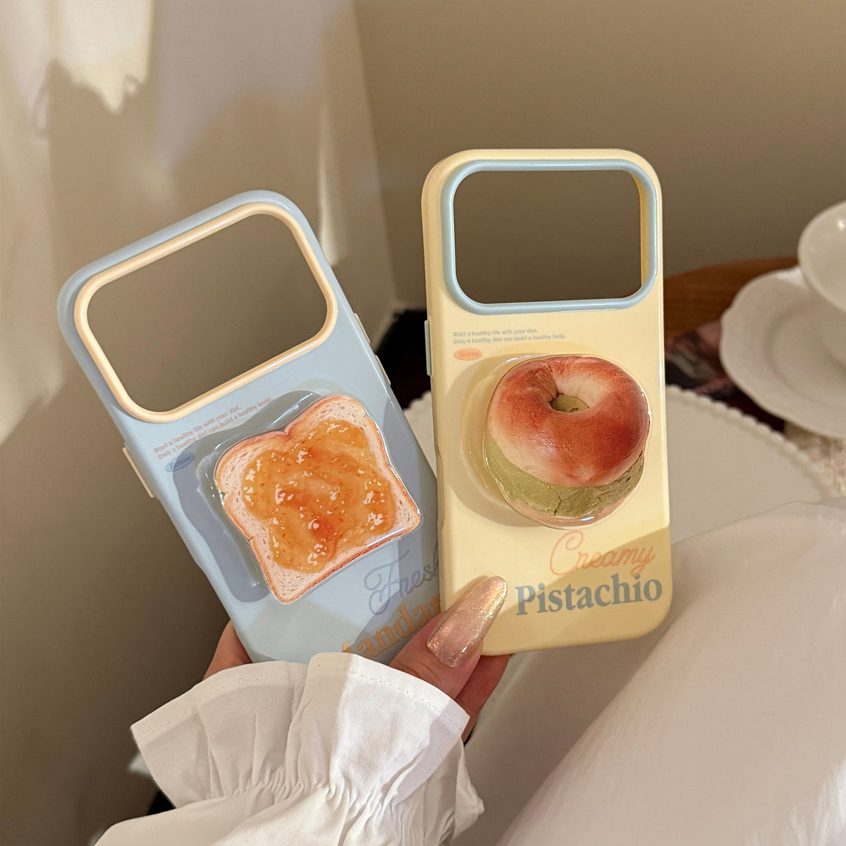 ベーカリーモチーフ グリップスタンド iPhoneケースの商品画像 10