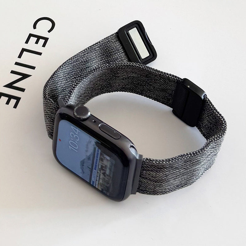 リネン調 ナイロン マグネット Apple Watchバンド 詳細画像 6
