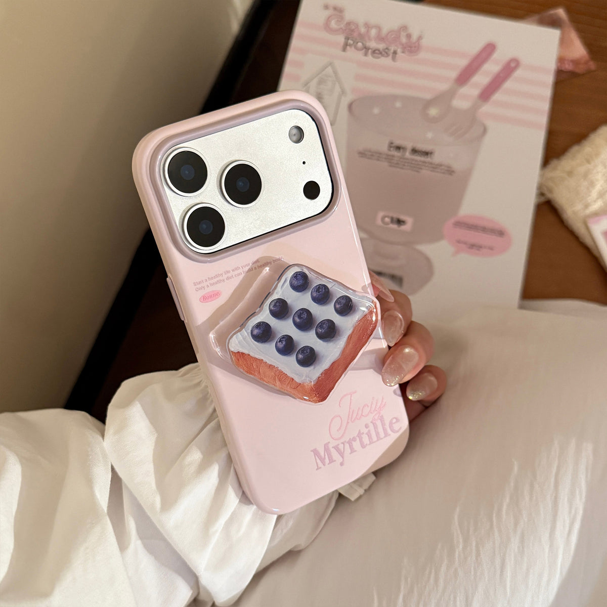 ベーカリーモチーフ グリップスタンド iPhoneケースの商品画像 11