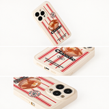 パンケーキストライプ iPhoneケース ディテール