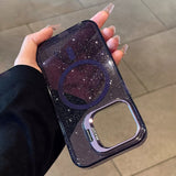 グリッター メタルスタンド iPhoneケースの商品画像 13