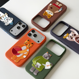 刺繍アニマル iPhoneケース ディテール 7
