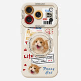 キャットコラージュ リングスタンド iPhoneケース 商品参考画像 9