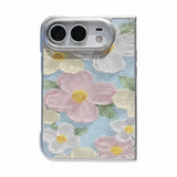 油絵風花柄iPhone Duoケースのデザイン・使用イメージ 12