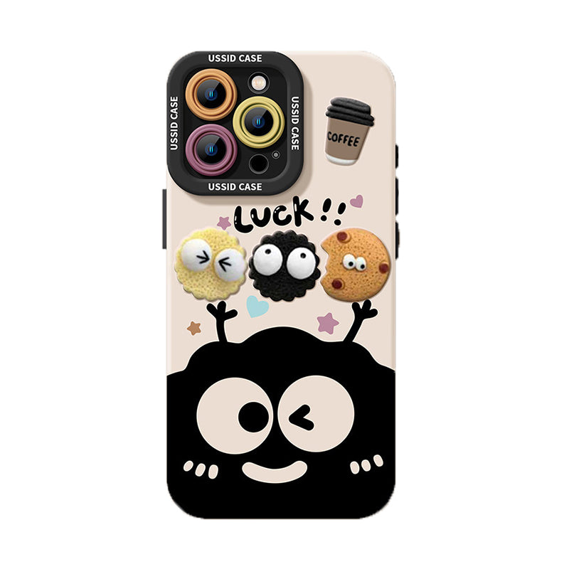 ビッグアイ キャラクター iPhoneケース 白背景商品画像 19