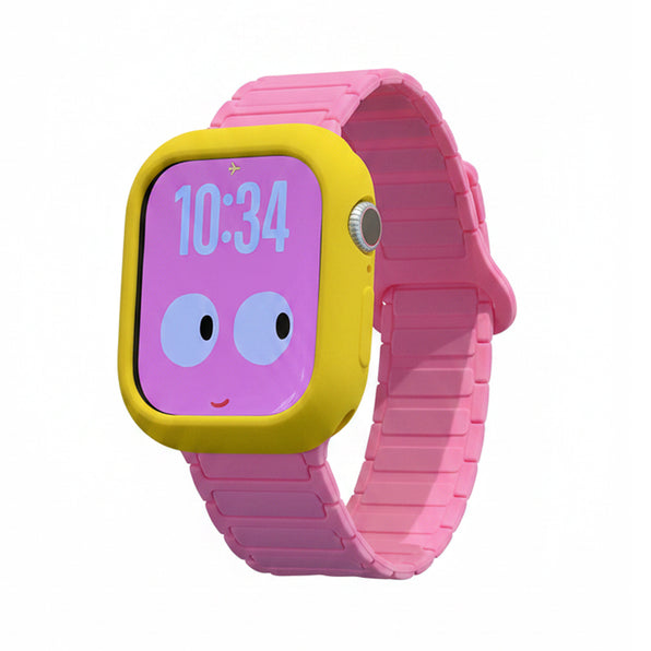 Apple Watch Band Silicone Magnetic Pastel Colors Cute With Case