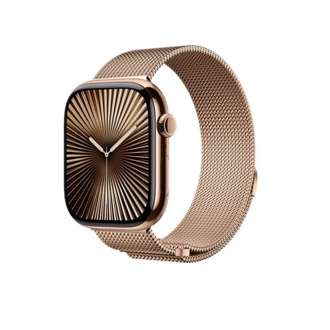 Apple Watch Band Milanese Loop Stainless Steel Magnetic Mesh Metal Compatible with Series 12/11/10/Ultra/SE 8 Colors Available