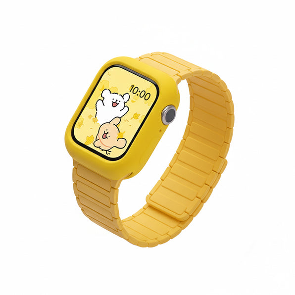 簡約百搭磁吸式 Apple Watch 錶帶與錶殼套組(16 色可選)