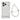 Clear Smartphone Case with Black Dot Pattern, Silver Ribbon Chain & Heart-shaped Grip
