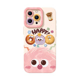 ビッグアイ キャラクター iPhoneケース 白背景商品画像 21