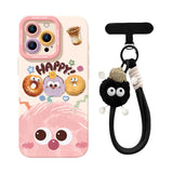 ビッグアイ キャラクター iPhoneケース 白背景商品画像 22