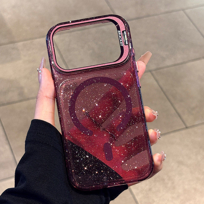 グリッター メタルスタンド iPhoneケースの商品画像 23