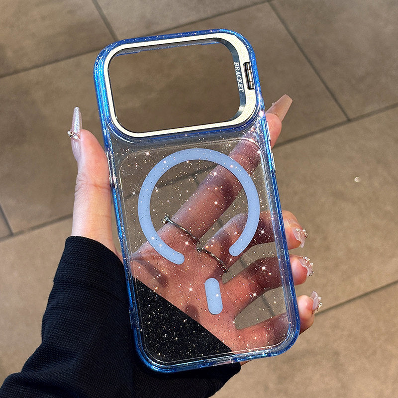 グリッター メタルスタンド iPhoneケースの商品画像 24
