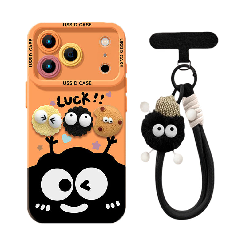 ビッグアイ キャラクター iPhoneケース 白背景商品画像 26