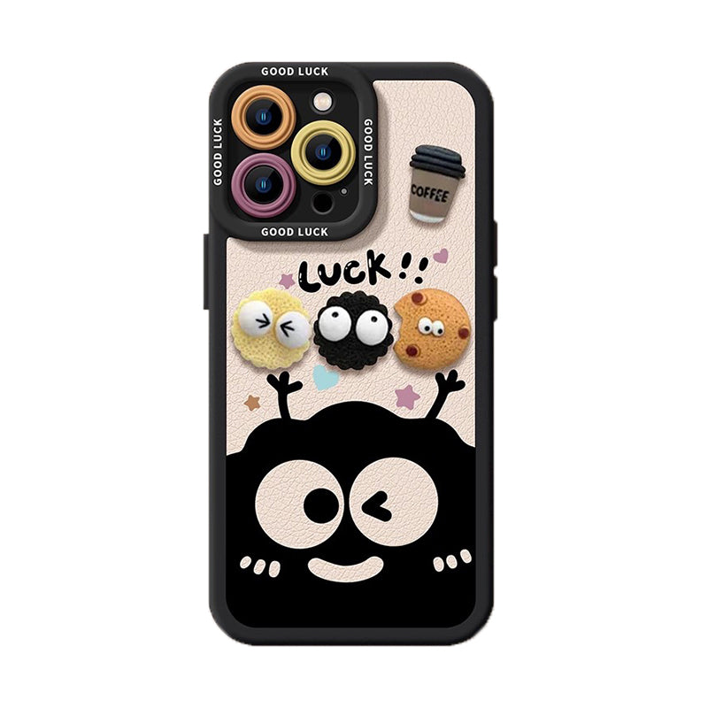ビッグアイ キャラクター iPhoneケース 白背景商品画像 03