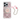 Magnetic Phone Case with Pearl & Ribbon Motif Grip and Pearl Strap