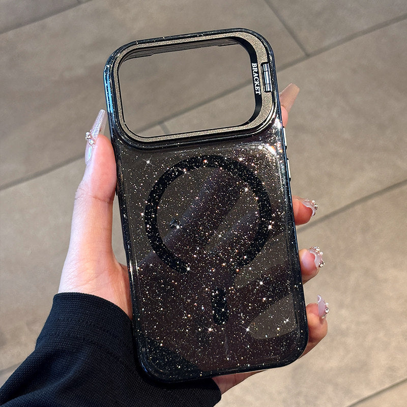 グリッター メタルスタンド iPhoneケースの商品画像 36