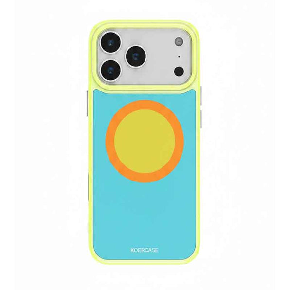 MagSafe Compatible Bicolor iPhone Case Colorful