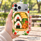 おにぎり弁当 iPhone 17 Pro 元の手持ちシーン 装着イメージ