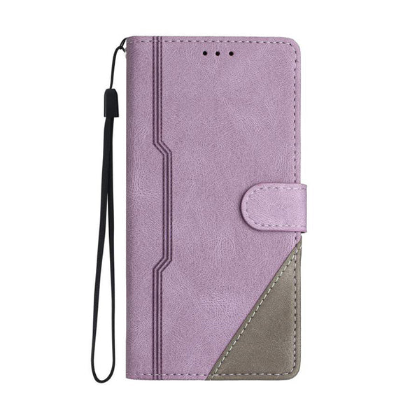 Two-Tone Wallet & Stand Feature Shockproof Folio Phone Case (6 colors available)