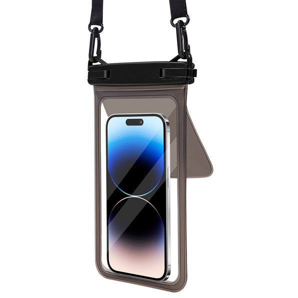 Waterproof Smartphone Pouch with Simple Strap for Touchscreens