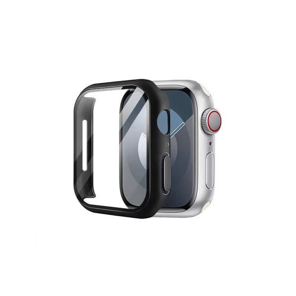 Shockproof Apple Watch Protective Case with Integrated Glass Film (8 Colors Available)