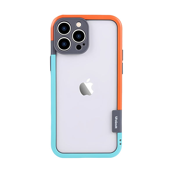 Stylish Two-Tone Open-Back Heat Dissipation Bumper Case (10 Colors Available)