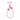 Dimensional Flower Silicone Short Phone Strap, 7 Colors