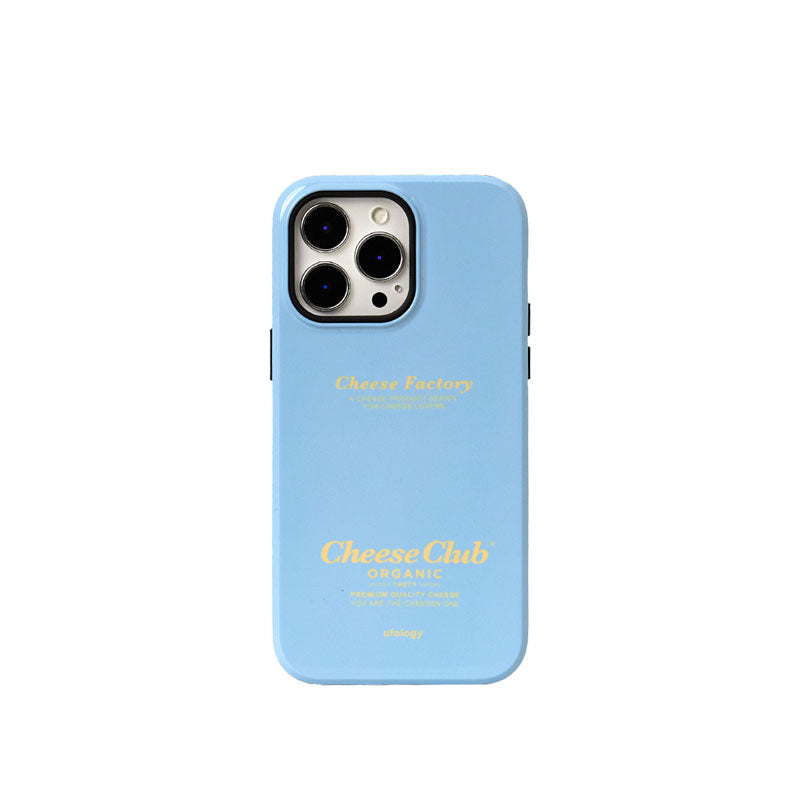 オリジナルチーズ立体デザイン二重構造フィルム加工マグネットスマホケース