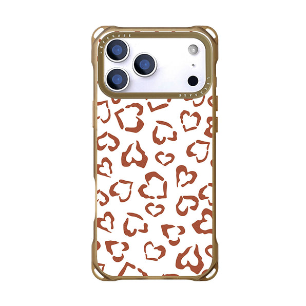 愛心圖案 3色 四角掛孔 iPhone 手機殼