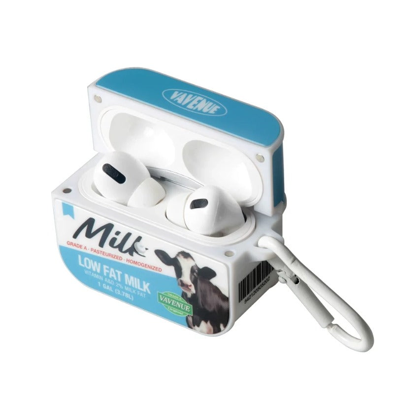 牛乳パック風 AirPods ケース 角度