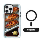 炙りフォアグラ寿司柄iPhoneケース 2in1(マット・マグネット仕様)・2in1(光沢・マグネット仕様)