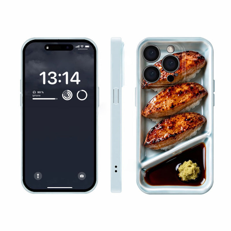 炙りフォアグラ寿司柄iPhoneケース 使用・構造イメージ 6